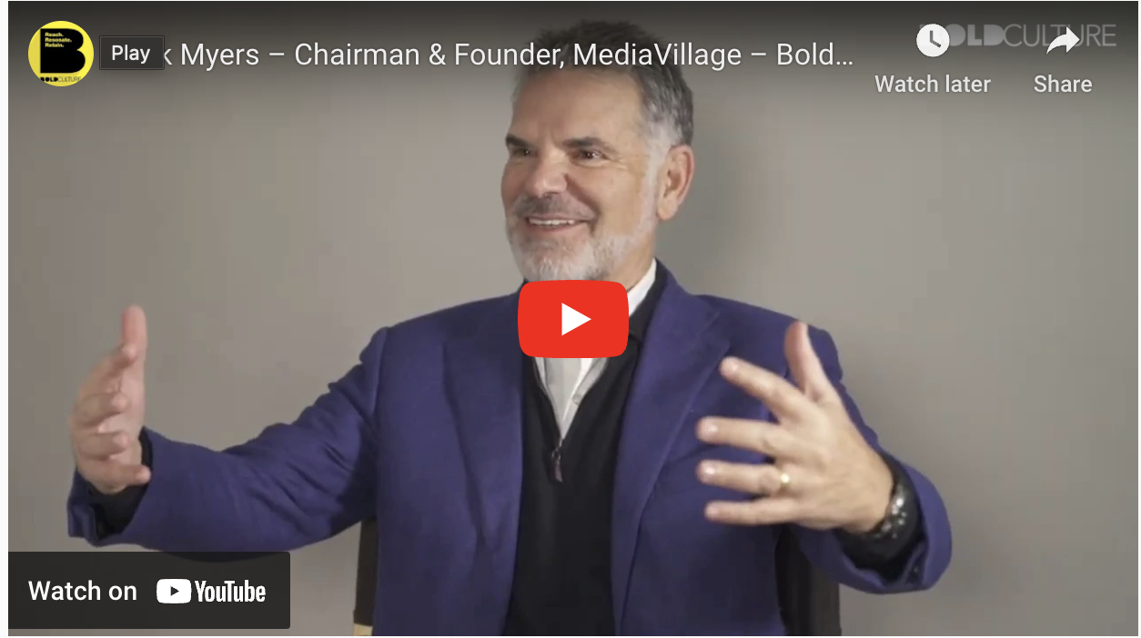 Jack Myers on Bold Culture’s Bold Perspectives: Career Reflections & Insights on Management, Marketing & Advertising